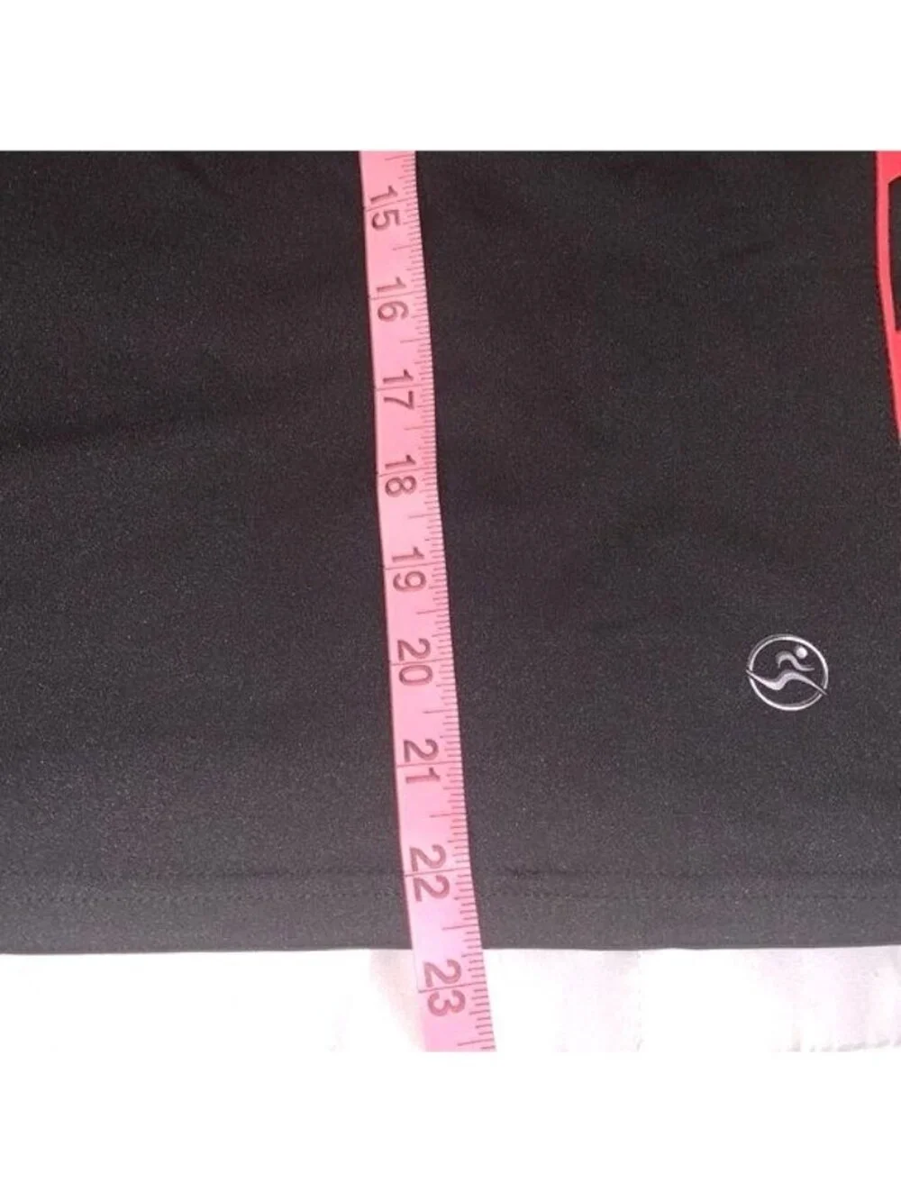 Active Wear Racerback Tank Top Black & Red Large Polyester/Spandex Womens Athlet - Picture 6 of 7